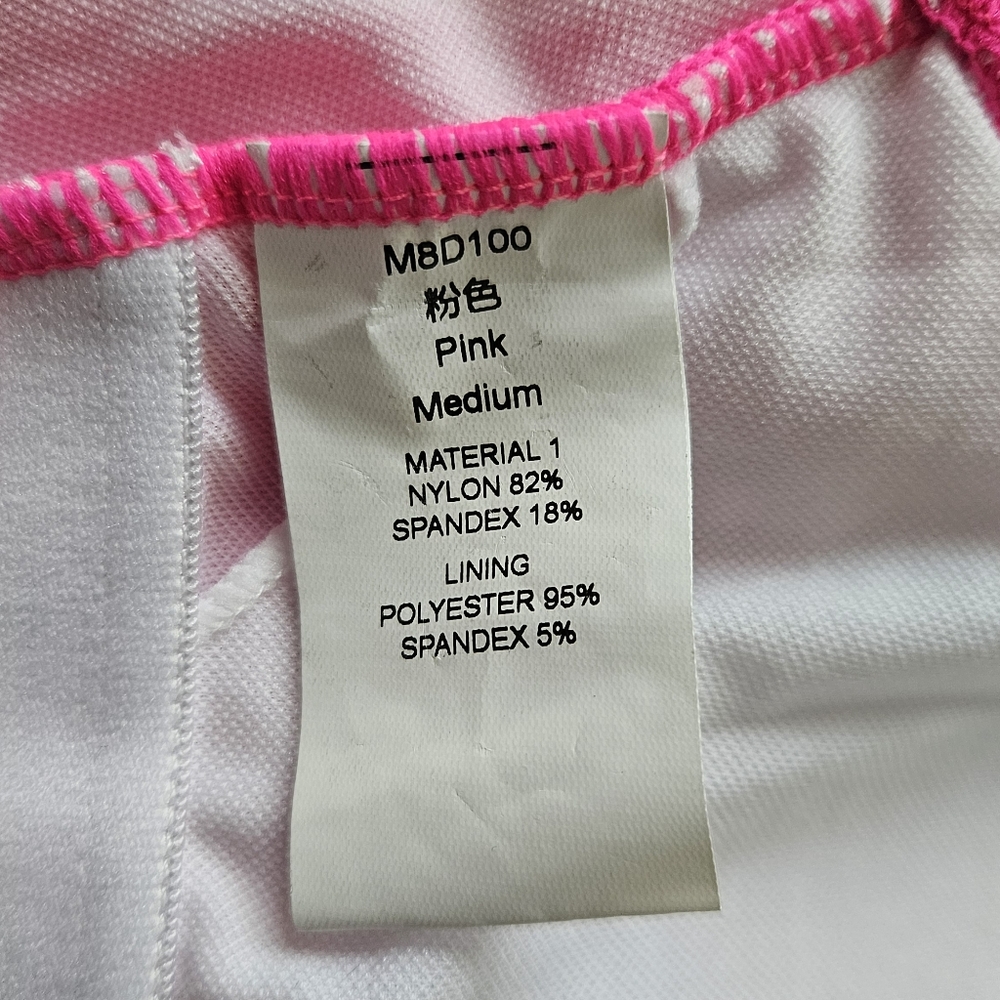 Pink Ruffled Halter Swimsuit - Picture 6 of 6